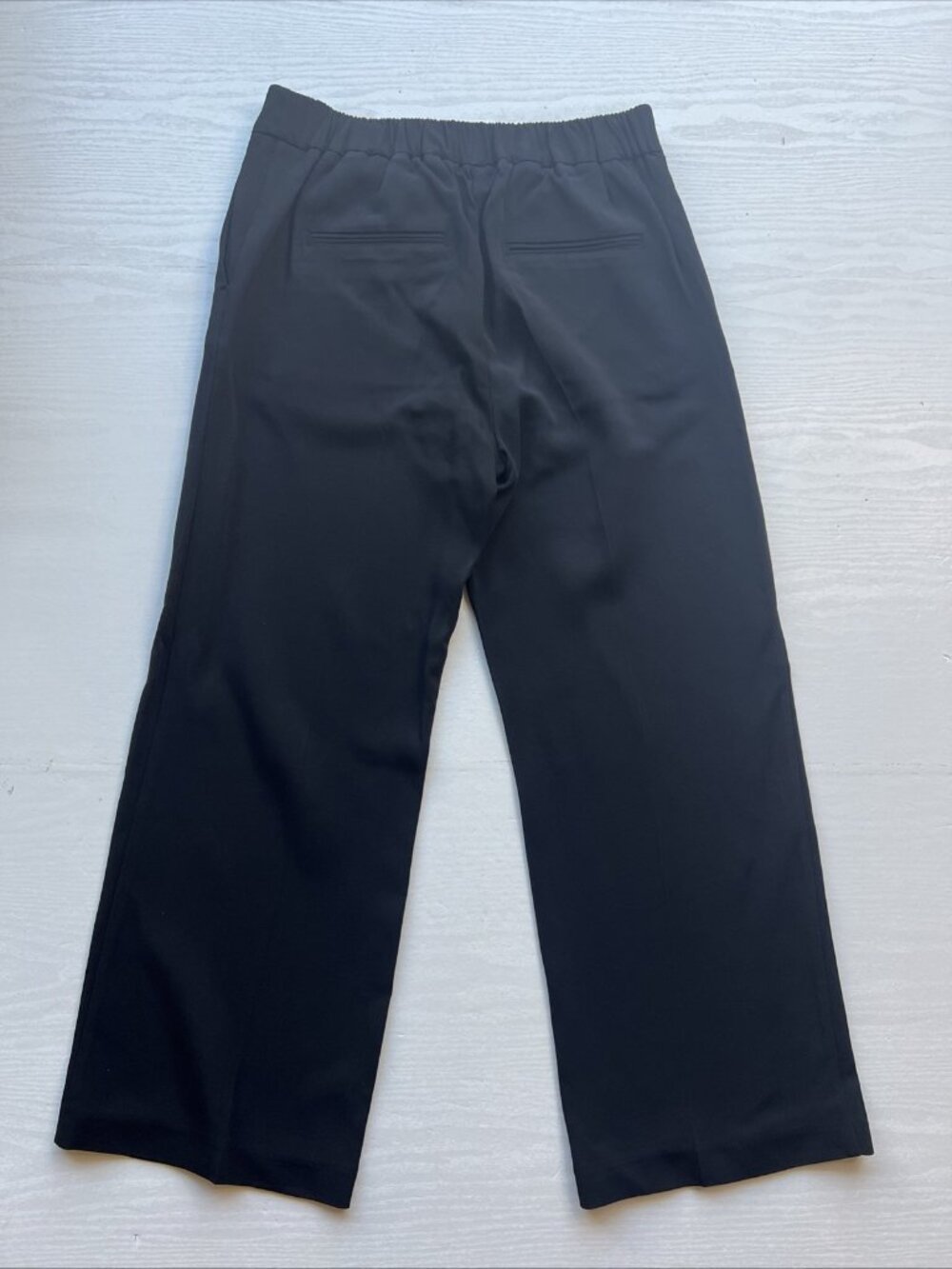 Boden Cropped‎ Pants Womens 4 Black Albemarle Pull On Crepe New - Picture 13 of 16
